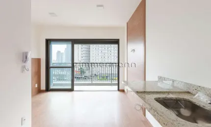 Apartamento com 1 quarto à venda na américo jacomino, --, vila madalena, são paulo, 22 m2 por r$ 365.000