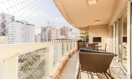 Apartamento com 4 quartos à venda na rua apinajés, --, perdizes, são paulo, 175 m2 por r$ 2.500.000