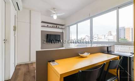 Apartamento com 1 quarto à venda na Rua Turiassu, --, Perdizes, São Paulo, 21 m2 por R$ 450.000
