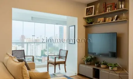 Apartamento com 2 quartos à venda na rua antônio das chagas, --, chácara santo antônio, são paulo, 52 m2 por r$ 880.000