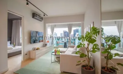Apartamento com 1 quarto à venda na praça sebastião gil, --, pinheiros, são paulo, 38 m2 por r$ 900.000