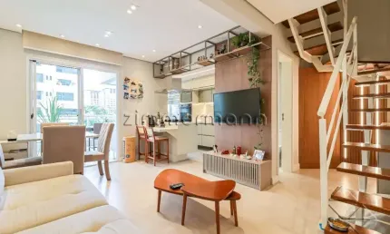 Apartamento com 2 quartos à venda na avenida chibarás, --, moema, são paulo, 70 m2 por r$ 1.290.000