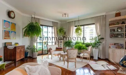 Apartamento com 4 quartos à venda na Avenida Jandira, --, Moema, São Paulo, 242 m2 por R$ 2.500.000