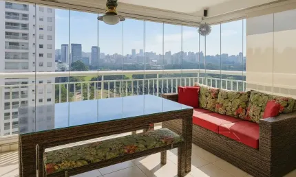 Apartamento com 3 quartos à venda na avenida engenheiro eusébio stevaux, --, santo amaro, são paulo, 117 m2 por r$ 1.165.000