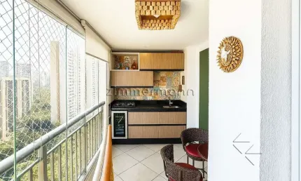 Apartamento com 2 quartos à venda na rua francisco josé da silva, --, vila andrade, são paulo, 69 m2 por r$ 630.000
