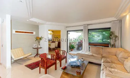 Apartamento com 4 quartos à venda na avenida rouxinol, --, moema, são paulo, 200 m2 por r$ 2.650.000