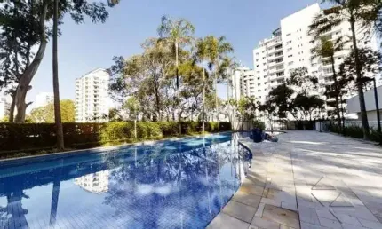 Apartamento com 1 quarto à venda na rua charles spencer chaplin, --, vila andrade, são paulo, 50 m2 por r$ 424.000