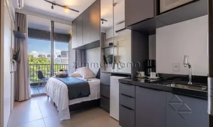 Apartamento com 1 quarto à venda na rua turiassu, --, perdizes, são paulo, 25 m2 por r$ 499.000
