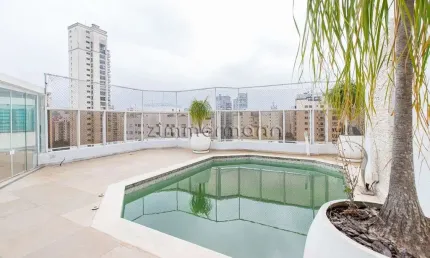 Cobertura com 4 quartos à venda na avenida jandira, --, moema, são paulo, 400 m2 por r$ 3.880.000