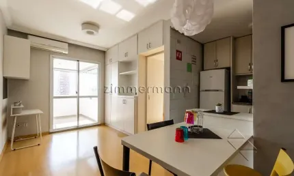 Apartamento com 1 quarto à venda na rua aimberê, --, perdizes, são paulo, 38 m2 por r$ 480.000