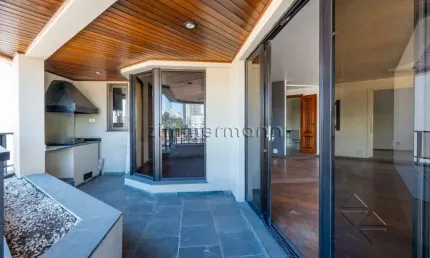 Apartamento com 4 quartos à venda na rua fernandes moreira, --, chácara santo antônio, são paulo, 198 m2 por r$ 1.870.000