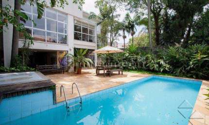 Casa com 4 quartos à venda na Rua Deputado Fábio Aranha, --, Pacaembu, São Paulo, 447 m2 por R$ 4.500.000