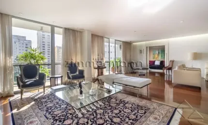 Apartamento com 4 quartos à venda na Alameda Lorena, --, Jardim América, São Paulo, 346 m2 por R$ 7.400.000