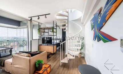 Cobertura com 1 quarto à venda na Rua Heitor Penteado, --, Vila Madalena, São Paulo, 73 m2 por R$ 1.355.000