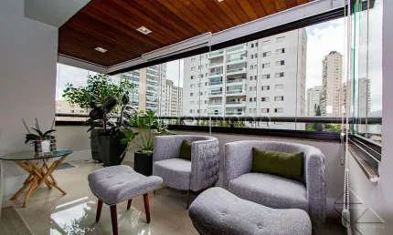 Apartamento com 4 quartos à venda na Rua Vicente Leporace, --, Campo Belo, São Paulo, 240 m2 por R$ 2.800.000