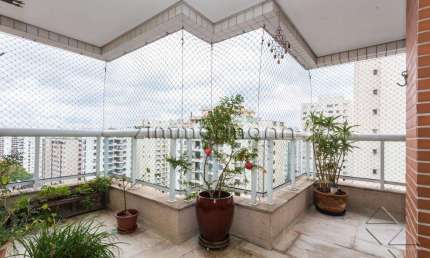 Apartamento com 4 quartos à venda na Alameda dos Aicás, --, Moema, São Paulo, 195 m2 por R$ 3.200.000