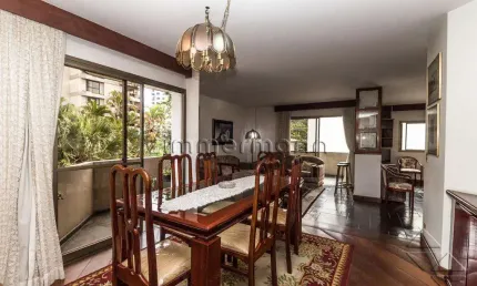 Apartamento com 4 quartos à venda na alameda dos tupiniquins, --, moema, são paulo, 162 m2 por r$ 1.390.000