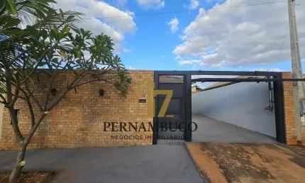 Casa para Venda em Bady Bassitt, Jardim Aurora, 2 dormitórios, 2 banheiros, 2 vagas