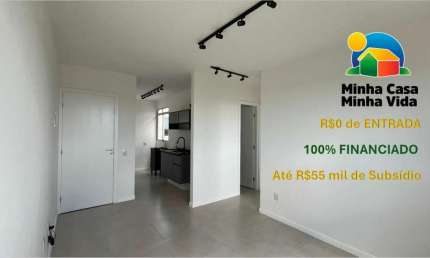 Apartamento com 2 quartos à venda na Rua Sucupió, sn, Abrantes, Camaçari por R$ 155.000