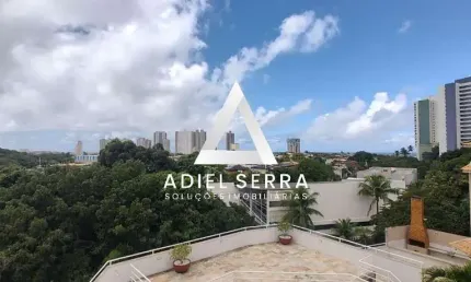 Colina A | Patamares | Vista Mar | 4/4 | 2 Suítes |345m² | Dependência completa |  Varanda Gourmet | 2 Vagas | Total infraestrutura de lazer