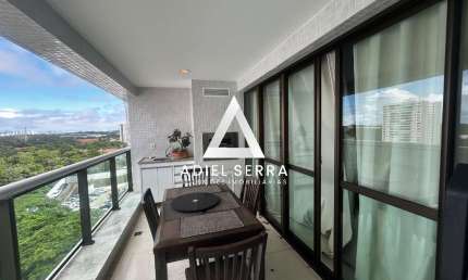 Le Parc | 2 Suítes | Sala Ampliada | Varanda Gourmet | 112m² | Nascente | 2 Vagas | Infraestrutura de Resort