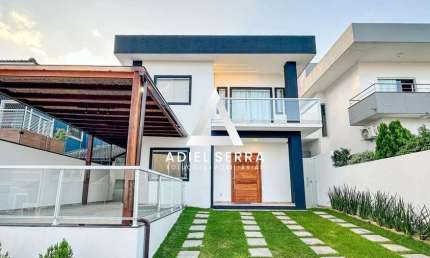 Solaris | Lauro de Freitas | 4/4 | 3 Suítes | 153m² C/ 264m² de Terreno | Área Gourmet | Semi Mobiliada | Total Infraestrutura