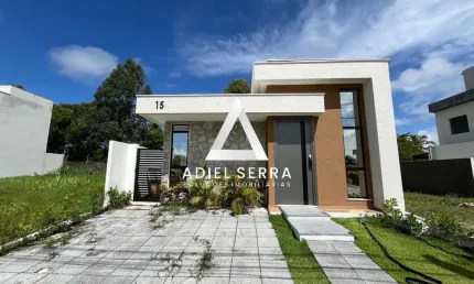 VILLA FLORENÇA | CASA TÉRREA | 3/4 COM SUÍTE | 85m² | NASCENTE | NUNCA HABITADA | GOURMET | 2 VAGAS