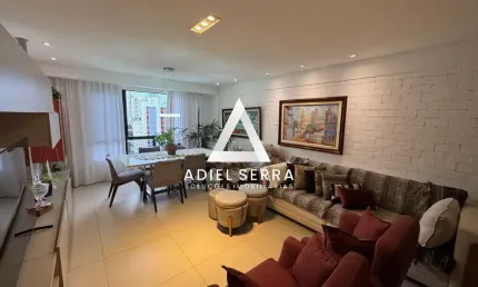 PITUBA | VILA ROMANA | 113m² | 3 SUÍTES | CLOSET | LAVABO | FINAMENTE DECORADO | 2 VAGAS