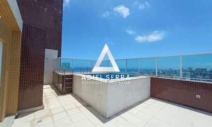 Pituba | Cobertura | 164m² | 4/4 C/ 3 Suítes | Lavabo | 3 Vagas | Vista Panorâmica | Total Infraestrutura de Lazer