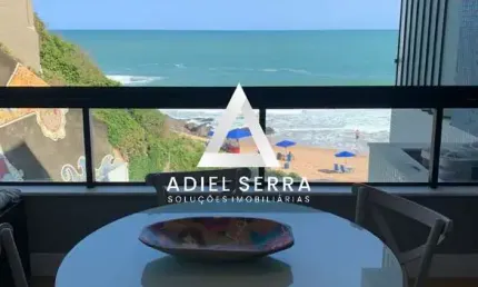 Rio Vermelho | 1/4 e Sala | 60m² | Pé Na Areia | Semi-Mobiliado | Varanda | 2 Vagas | Cozinha Americana | Total Infraestrutura de lazer | Hidro/Sauna
