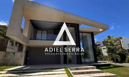 Alphaville 2 | Alto padrão | 4 Suítes | 450m² C/ 780 de Terreno | Energia Solar e Poço Artesiano | Home Cinema | Total Infraestrutura de Lazer