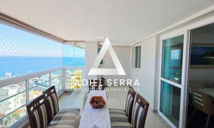 Barra | 143m² | 4/4 C/ 1 Suíte | Gabinete | 3 Vagas | Varanda Gourmet | Vista Mar | Andar Alto | Armários | Total Infraestrutura de Lazer