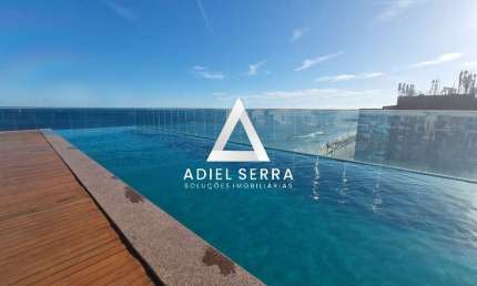 Expresso 2222 | Quarto e Sala | 51m² | Nascente | Mobiliado | Vista Privilegiada na Barra | Porteira Fechada | Total Infraestrutura de Lazer