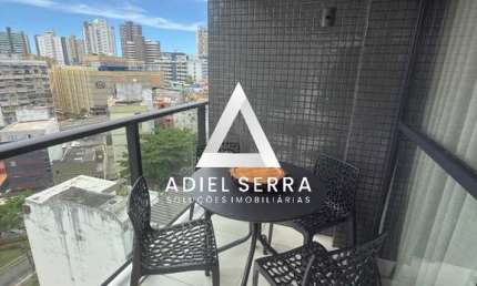 Blue Barra - 35m² - 1/4 C/ Suíte - Andar Alto - Nascente Total - Porteira Fechada - Vista Mar Parcial - Varanda - Total Infraestrutura de Lazer