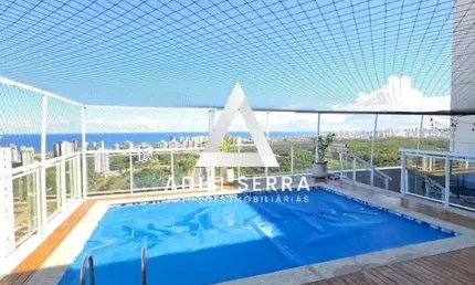 Patamares -  377m² - 4/4 C/ Suíte - Piscina Privativa - Vista Mar Permanente - Nascente Total - Acabamento em Alto Padrão - Total Infraestrutura