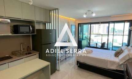 Armação - 30m² - Studio - 1 Vaga - Porteira Fechada - Alto Luxo - Vista Mar - Total Infraestrutura de Lazer