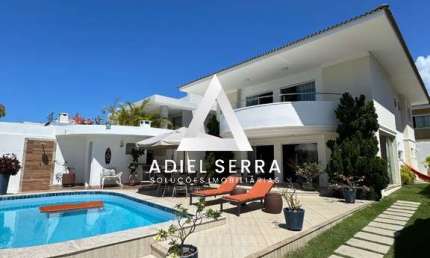 Vilas do Atlântico - 280m² - 5/4 sendo 2 Suítes c/ Closet - Área Verde - 2 Pavimentos - Móveis Planejados - Espaço Gourmet - 400m² de Terreno Plano
