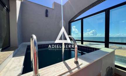 Pituba - Cobertura duplex - 02 quartos - 01 suíte - piscina privativa - 01 vaga - nascente - vista mar
