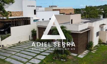 Alphaville Litoral Norte 2 - 4/4 sendo uma suíte - 202m² AC - 4 vagas - Área verde - Acabamento fino em porcelanato - Piscina e área gourmet