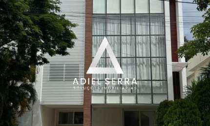 Alphaville Salvador 2 - 4 suítes com closets - Escritório - Área gourmet - Piscina - Dependência completa - 4 vagas