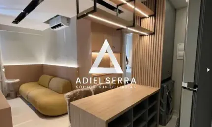 House Barra - Studio com 32m² - Varanda - Armários - Próximo a praia - Mobiliado