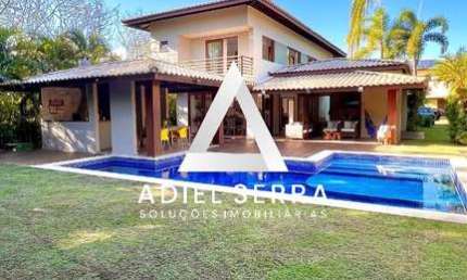 Praia do Forte - Piscinas Naturais - 544m² total - PORTEIRA FECHADA - 4 suítes - Climatização - Área Gourmet - Piscina - Energia solar - 3 vagas