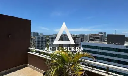 Cosmopolitan - Alphaville - Cobertura duplex - 2/4 sendo uma suíte - 96m² - Reformado - 2 vagas - Lazer completo