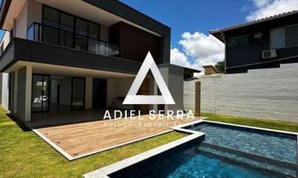 Villas do Atlântico - Condomínio Villamarine - 4 suítes - Piscina e área gourmet - Excelente acabamento - Casa nova - 3 vagas