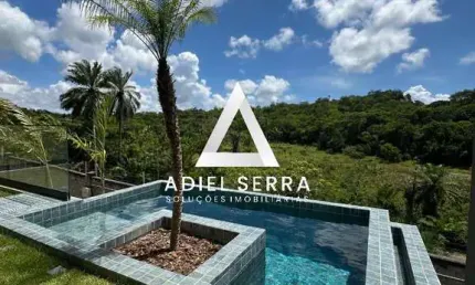 Alphaville litoral norte 2 - casa nova - nuca habitada - fino acabamento - nascente - piscina e área gourmet - 3 suítes