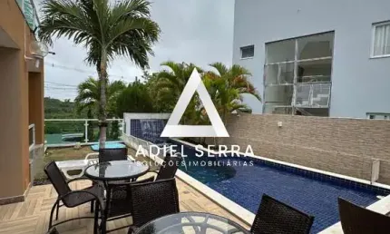 Alphaville litoral norte 2 - 415m² - nascente - 4 suítes - closet - área gourmet - piscina - 4 vagas