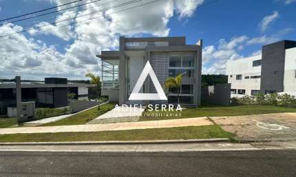 Alphaville Litoral Norte 3 - Casa com 6 suítes + dependência completa - Fino acabamento - Piscina e área gourmet voltado para preservação