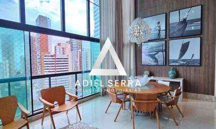 Horto Florestal - 280m² - Andar alto - Decorado - 4 suítes - Closets - Hidro - Varanda - Dependência completa - 4 vagas - Depósito