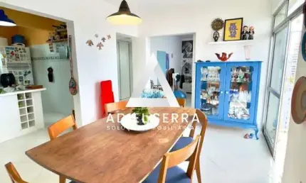 Jardim Apipema - 80m² - Master c/ Split e vista mar - Gabinete (reversível) - Varanda - Cozinha aberta - Banheiro social - 1 vaga