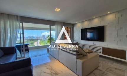 Greenville - Ludco - 180m² - PORTEIRA FECHADA - Vista mar - Andar alto - Ventilado - 3 suítes - Reformado - Armários - Varanda Gourmet - 3 vagas